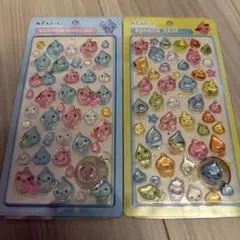 しずくちゃん　ボンボンドロップシール 2シートセット　海外製