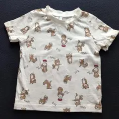 ELFINDOLL 柴犬柄 半袖Tシャツ 95cmのサムネイル