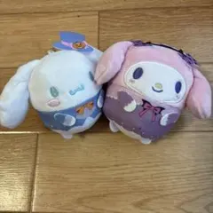 シナモロール 、マイメロぬいぐるみ