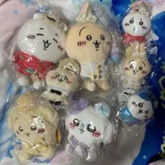 16日23時59分まで】ちいかわ　ぬいぐるみ　ミニマスコット　8点セット