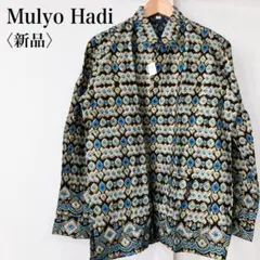 【新品】タグ付き　Mulyo Hadi　総柄デザインインドネシアバティックシャツ