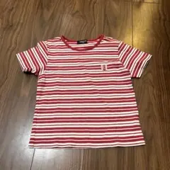COMME CA ISM ボーダーTシャツ 120cm