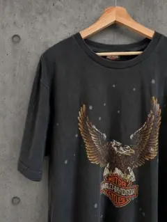Harley-Davidson イーグルプリント ダメージ加工のサムネイル