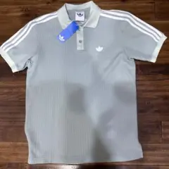 adidas リブ ポロシャツ グリーン - メルカリ