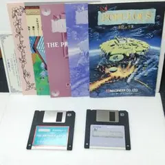 信長の野望 レトロパソコンゲームソフト PC-8801 5インチFD KOEI