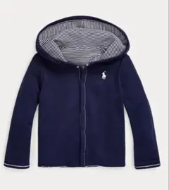 リバーシブル コットン フーディ　ラルフローレン