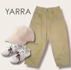 《日本製》YARRA＊ヤラ＊アウトタックテーパードパンツ