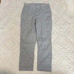 45R コットンテーパードパンツ　グレー系　L 難あり