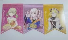 プロセカ　アニメイト特典　小豆沢こはね/暁山瑞希/鏡音リン　3点セット