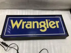 Wrangler ラングラー ヴィンテージ電飾サインボード 非売品 - メルカリ