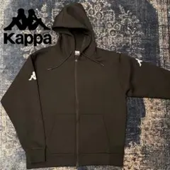 kappa ジップフーディ　パーカー ブラック