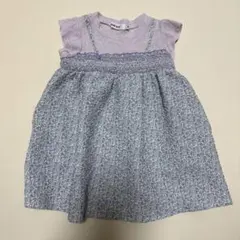 SLAP SLIP 花柄 ワンピース 80