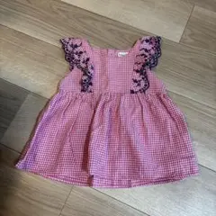branshes チェック ワンピース 80のサムネイル