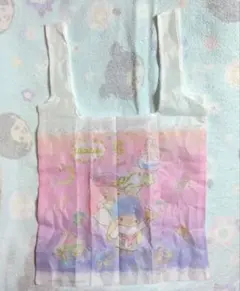 【訳あり】リトルツインスターズ　エコバッグ/ハピネスガール