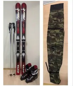 子供用スキー5点セット スキー板(150cm)・ストック・ブーツ・スキー