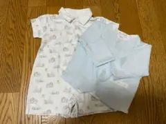 マ・メール　kissy kissy キッシーキッシー　ロンパース&カーディガン