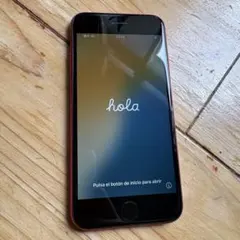 【美品】iPhone SE2 64GB RED SIMロック解除済み