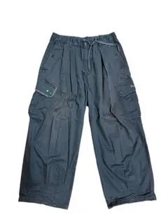 【値下げ可 】 カーゴパンツ　ダークグレー　y2k archive