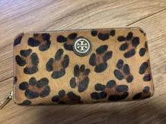 トリーバーチ ヒョウ柄 長財布