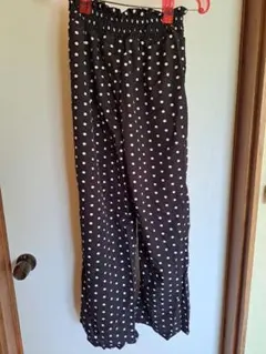 新品 水玉 ドット柄 楽ちんパンツ Sサイズ