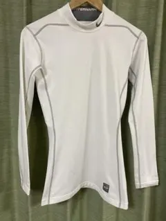 NIKE プロコンバット ハイパーウォーム 長袖シャツ 白 L コンプレッション