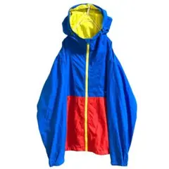 THE NORTH FACE コンパクトジャケット 青/赤M