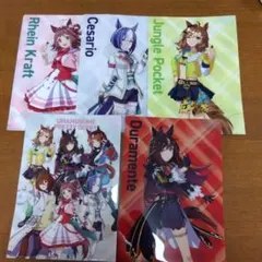 ウマ娘 プリティーダービー クリアファイルセット