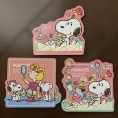 PEANUTS スヌーピー ステッカー 3枚セット