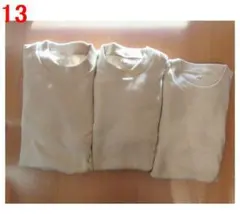UNIQLO LサイズクルーネックＴシャツ３枚　Ｎｏ．13