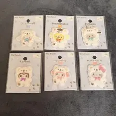 ふわふわスノー サンリオ ワッペン コンプリート パイルワッペン