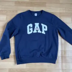 Old GAP クルーネック ネイビー スウェット　トレーナーのサムネイル