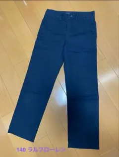 POLO RALPH LAUREN　キッズパンツ　140　紺