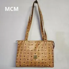 エムシーエム MCM ロゴグラム ショルダーバッグ トートバッグ レザー 鞄のサムネイル
