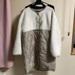 アイボリー フリースジャケット サイズF