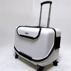 GEX OSOTO ペット用キャリーケース M ホワイト キャリーバッグ 4輪