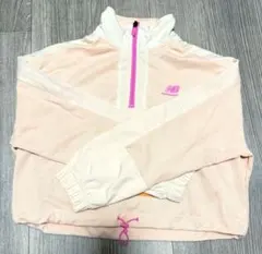 New Balance ハーフジップジャージ ピンクのサムネイル