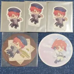 アイナナ アニカフェ 記念日2024 ステッカー コースター 陸 おまとめ