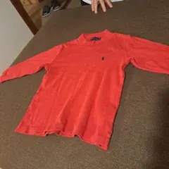 ポロ・ラルフ・ローレン 長袖Tシャツ オレンジ