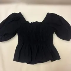 INGNI ブラック 半袖 トップス M