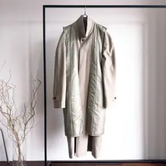 Vintage Oversized Trench Coat / beigeのサムネイル