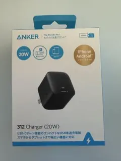 ANKER 312 Charger 20W USB-C 黒