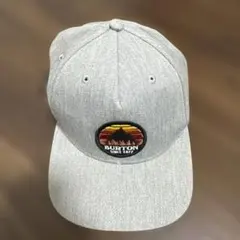 BURTON スナップバックキャップ グレーのサムネイル