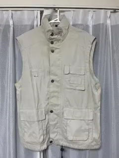 BARISAL ベージュ フィッシングベスト