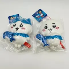 沖縄限定 ちいかわ ジンベエザメ ぬいぐるみキーチェーン ちいかわ ハチワレ