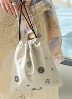 別注 2WAY コンチョトートバッグ/A4サイズトートバッグ 25AW - メルカリ