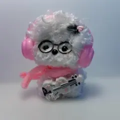 【限定1個】推し活 ぬいぐるみ 手作り 犬 ミニチュア ギター ぬい撮り ピンクのサムネイル