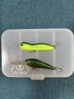 ルアー、トラッパーセット、ケース付