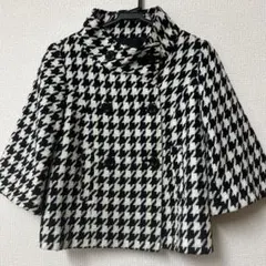 千鳥格子 ピーコート