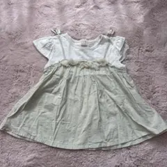 petit main フリル付きTシャツ 120サイズ