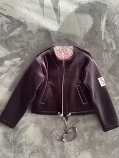 ブルゾン　ジャケット　ジップアップ